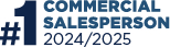 No1 Commercial Salesperson 2024 2025