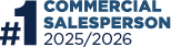No1 Commercial Salesperson 2025 2026