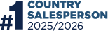 No1 Country Salesperson 2025 2026